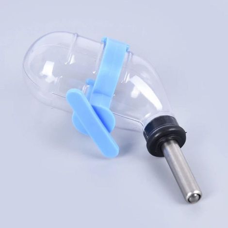 Distributeur d'eau automatique pour hamster - 60 ml - Bleu (1/5)