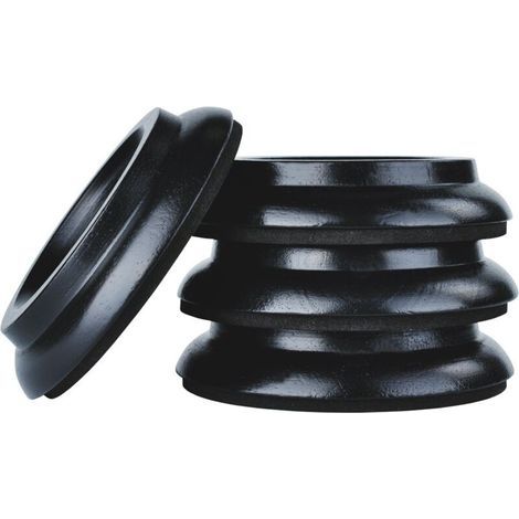 4 Stück Coupelles de Piano en Bois Dur, Patins de Protection pour Piano Droit, Tampons de Protection pour Pieds de Meuble, Coussinets de Pieds Antidérapant pour Tapis et Protection de Sol (Noir) (1/5)
