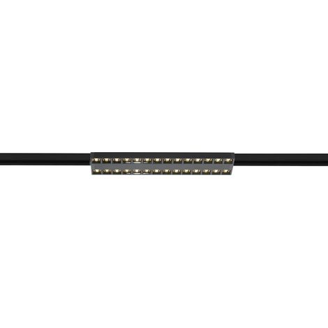 Fixation sur rail 57,4 cm Sight Evo double 3 phases noir 3000K - 1010154