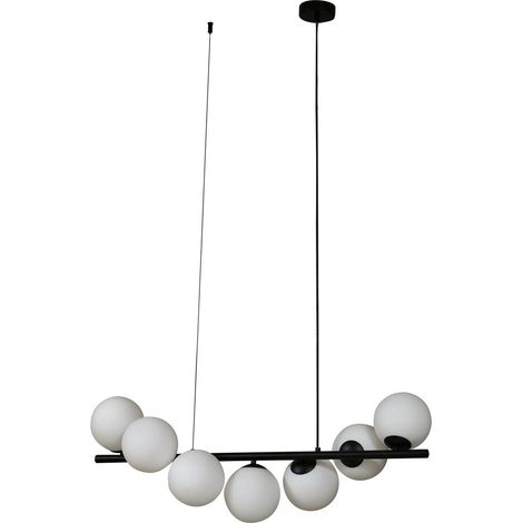Pendelleuchte "Isandro" aus Glas für Wohnzimmer & Esszimmer von Lucande (1/5)