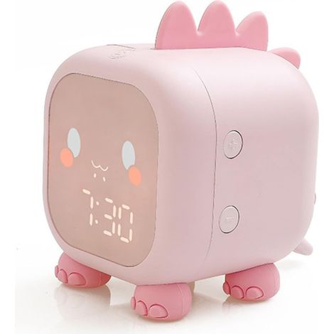 ZYNCUE Réveil dinosaure, jolie lampe de table avec contrôle du (1/5)