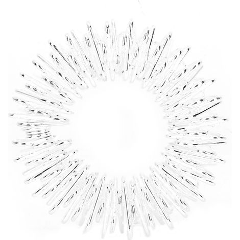 Lot de 6 bagues sensorieles picots argentées pour massage doigts, anti-stress et soulagement douleur, adultes et enfants (1/5)