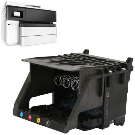 RHG Remplacement de la Tête D'impression pour HP OfficeJet Pro 7740 7730 7720 8210 8710 8730 8740 8216 8720 8725, Tête D'impression Stable et Stable, Pièces de Rechange pour Réparati