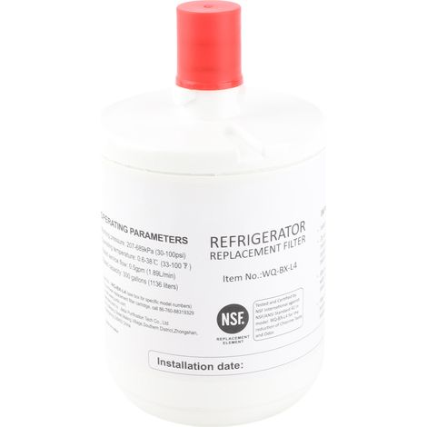 Filtre à eau réfrigérateur - Compatible LG LT500P Kenmore 46-9890 - Carbone de noix de coco NSF42 - 1 pièce (1/4)