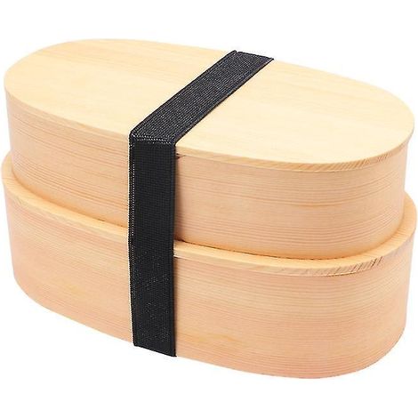 1 Stück Lunchbox aus Holz (1/3)