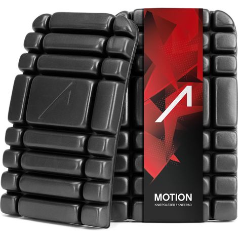 ACE Motion - Ginocchiera per il lavoro, ideale per piastrellisti, DIN EN 14404, colore: Nero (1/5)