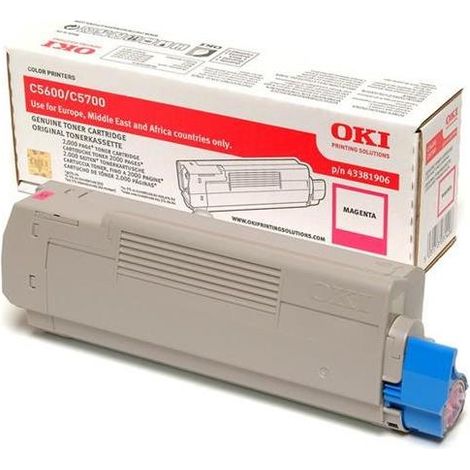 Toner oki c5600/5700 magenta -2.000 pag-