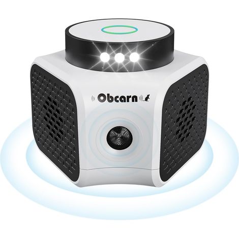 Ultrason Souris et Rats avec Lumière LED Efficace à 360°Anti Souris (1/5)