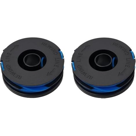 Lot de 2 bobines de fil de rechange pour débroussailleuse Spear and Jackson GT450, GT600, N1F-GT-280/450-D, S6030ET (1/5)
