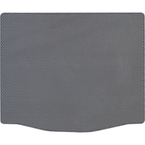 Alfombrilla de maletero de EVA para Ford Focus III Hatchback de 2011 a 2018, revestimiento tipo panal de abeja - GRIS (1/5)