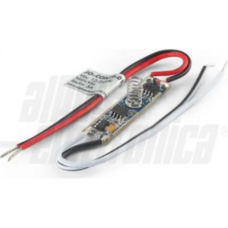 INTERRUTTORE DIMMER CON LED BLU DA INSERIRE NEL PROFILO LED (1/5)