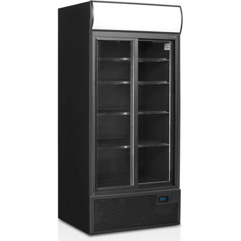 Réfrigérateur Vitré FSC891S Noir - TEFCOLD (1/5)