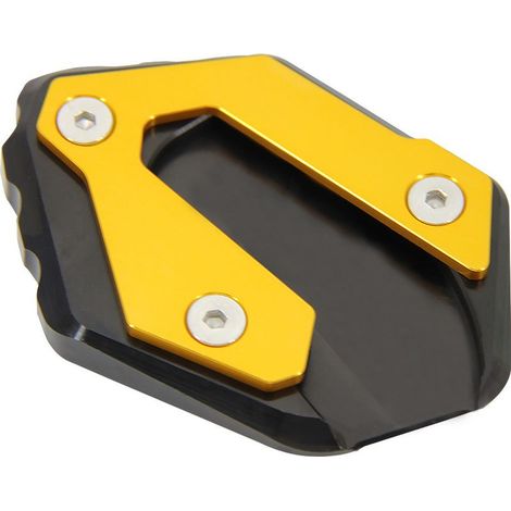 Modification des accessoires pour moto Yamaha MT09 XSR900 TRACER 900 : béquille et support de repose-pieds agrandis (1/4)