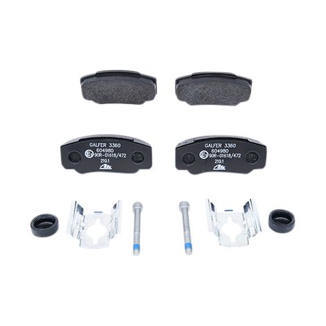 Kit de plaquettes de frein, frein à disque ATE 13.0460-4980.2 CITROËN 4252 46 (1/5)