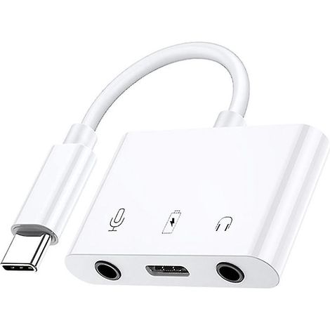 Adaptateur convertisseur audio stéréo externe USB-C vers carte son Type-C