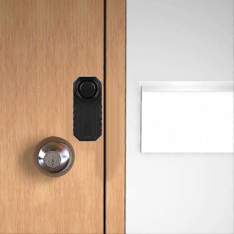 Alarma antirrobo, alarma antirrobo inalámbrica para bicicleta, alarma por vibración para puertas/ventanas, alarma con control remoto inteligente. (1/4)