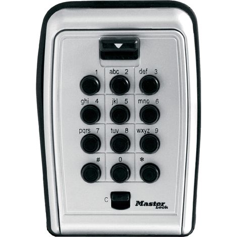 MASTER LOCK Cassaforte per chiavi - Medium - Montaggio a parete - Pulsante - 5423EURD - Casseta di Sicurezza per Chiavi (1/8)