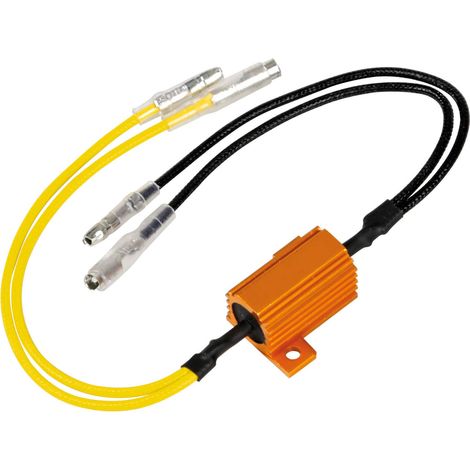 Lampa 90469 Pre-Cablate Resistenze con Connettori Rapidi, 12V, 6Ohm, 25W, Confezioni da 2 (1/4)