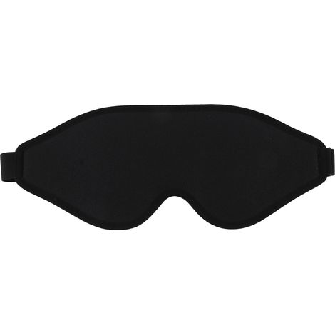 Masque de Nuit 3D Noir en Mousse Mémoire - Masque Occulutte Anti-Lumière pour Voyage et Sieste (1/5)