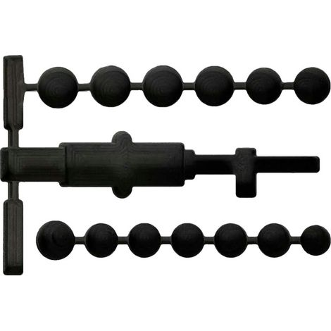 Organizer per utensili Var CD-03600 nero, 40 × 40 × 20 cm