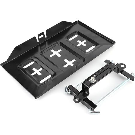 GARRYFIZH Support de batterie de rangement, plateau de montage, kit de fixation, accessoire auto 19 cm