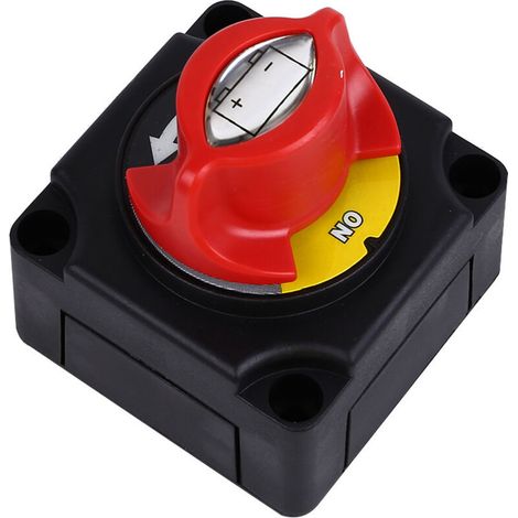 Interrupteur rotatif haute intensité 12 V 300 A pour véhicules de loisirs, voitures et yachts (pour une utilisation sur véhicules et yachts) (1/5)