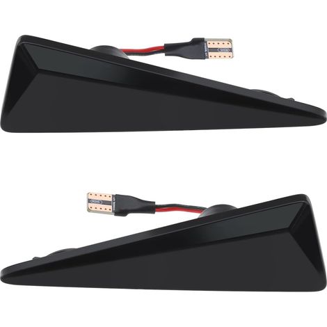 1 Paire Clignotants LED Clignotants Latéraux Dynamiques Remplacement Compatible avec Avantime Espace IV Megane II Scenic II Vel Satis Wind Flowing Side Marker Repeater Lampe Clignotante (1/5)