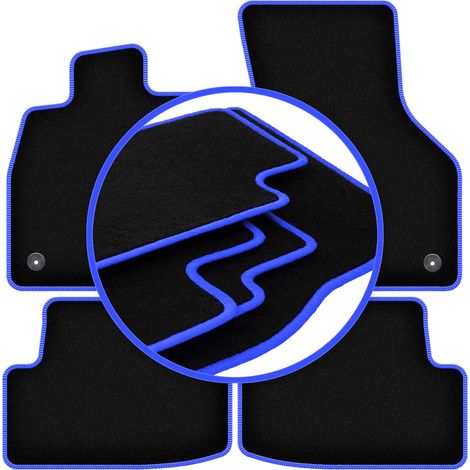 Alfombrillas CARLUX-BLUE para Volkswagen Golf VIII alltrack, hatchback, station wagon, variant (2019-) (1/5)