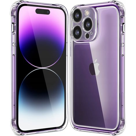 COVER POSTERIORE ANTIURTO PER IPHONE 14 PRO MAX + VETRO 9H (1/5)