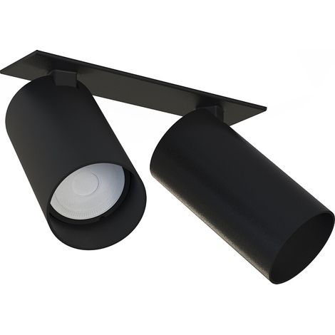 Spot encastré LED double Nowodvorski MONO noir 7834