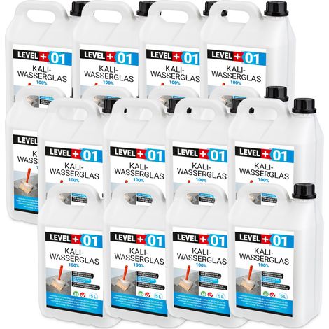 LEVEL+ Kaliwasserglas Unverdünnt Grundierung L+01 - 80L