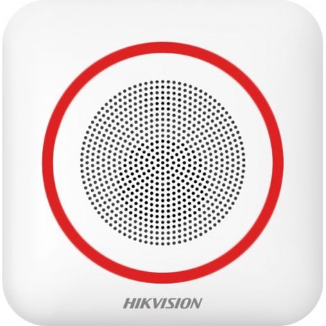 HIKVISION DS-PS1-II-WE/RED nuova sirena radio da interno con comunicazione a 2 vie DS-PS1-2-WE Ax Pro