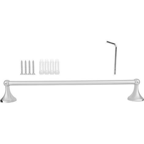 Porte-serviettes en acier inoxydable, barre à serviettes pour salle de bain, étagère murale pour toilette, idéal pour hôtel et maison