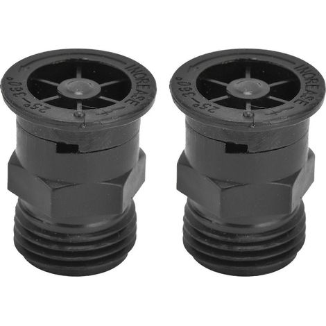 2-Piece G1/2" External Thread Plastic Sprinkler Nozzle for Lawn and Garden Irrigation (1/4)