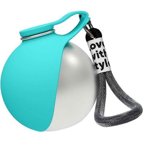 Bouteille d'eau portable pour animaux de compagnie. gamelle amovible. récipient étanche pour chiens et chats. idéale pour les voyages. disponible en plusieurs couleurs. (1/5)