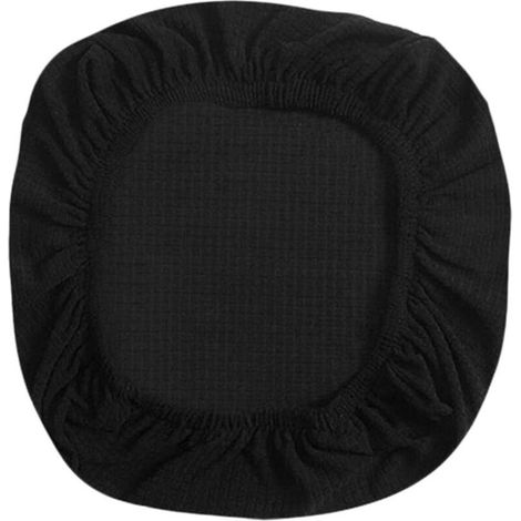 Stretch Office Covers Housse de siège Housse de Protection de Coussin de siège de Bureau pour Ordinateur, Noire (1/4)