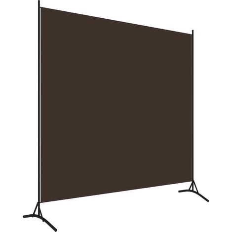 Paravent Cloison de séparation 1 panneau, Pour Jardin, Balcon, Terrasse Marron 175x180 cm OIB7599E (1/5)