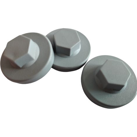 Tapón de rosca para llave de granjero, 8, gris, 20 unidades (1/4)