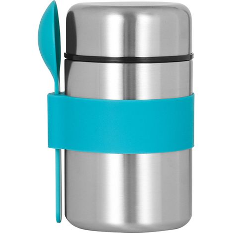 Lunchbox aus Edelstahl 304, doppelwandiger Schmortopf, isolierter Thermosbecher für Porridge, tragbarer Frühstücksbecher, tragbarer Warmhaltebehälter (1/5)