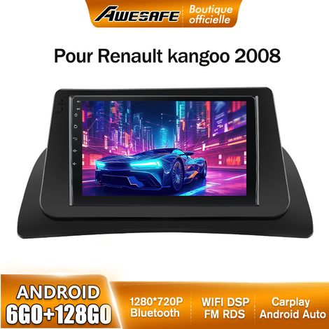 AWESAFE Autoradio Android 13 pour Renault kangoo 2008 6Go+128Go avec 9'' écran Tactile Carplay GPS Bluetooth Android Auto (1/5)