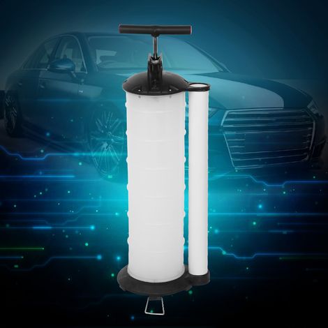 Pompe extractrice manuelle aspiration à vide 7L huile moteur carburant essence réservoir transfert fluide (1/5)