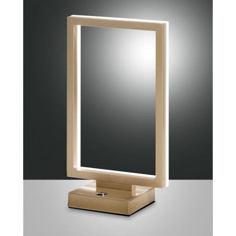Lampe De Table Led Bard 15W Or Mat 3394-30-225 Fabas Luce (1/3)