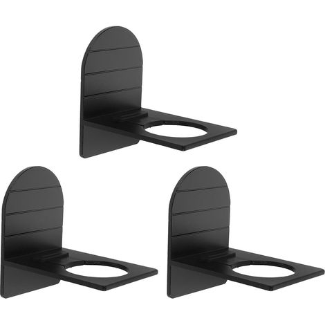 3 porte-savons muraux, aluminium, pour savon solide et éponge (1/5)
