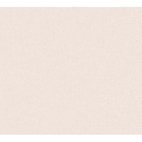 Papier peint intissé vinyle beige Tapisserie unie élégante et moderne Papier peint texturé idéal pour chambre et salon (1/4)