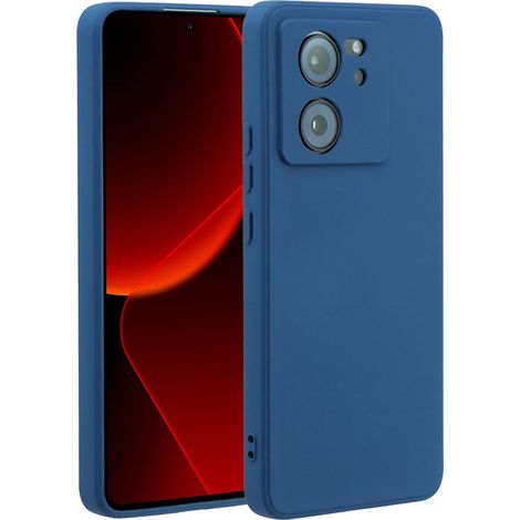 Funda para Xiaomi 13T / 13T Pro, silicona ligera, azul marino (1/5)