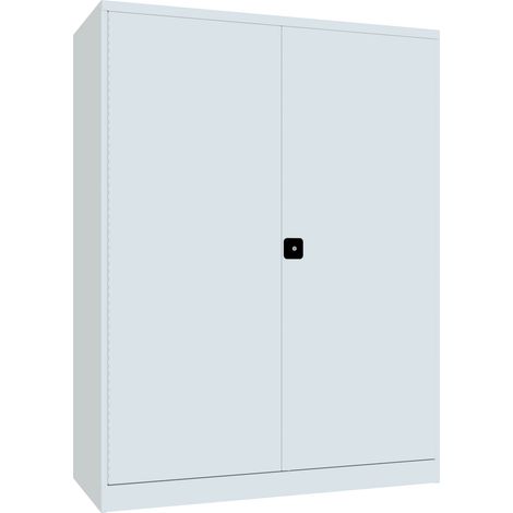 Pavoy Schwerlastschrank 1950x1470x630, Trennwand, 8 Fachböden a 200 kg, RAL 7035 (1/4)