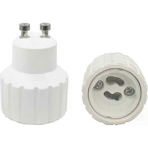 Filiyano – Adaptateur/convertisseur pour projecteur LED CFL GU10 (lot de 2) [D] (1/5)