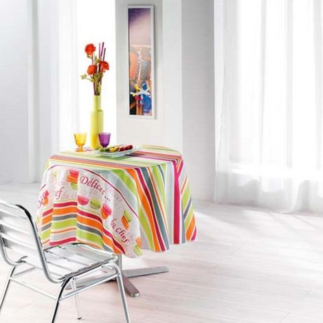 Nappe Sucrerie Ronde 180cm Multicolore (1/2)