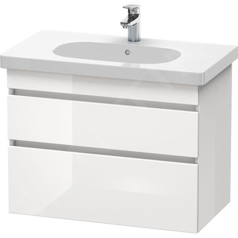 Duravit DuraStyle Meuble sous-lavabo suspendu 6484, 2 tiroirs,