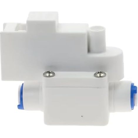 Interrupteur à pression pour filtre à eau RO, 0,25 MPa, 1/4" DC24 V, régulateur haute pression avec arrêt automatique, argenté (interrupteur haute pression) (1/4)